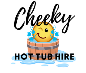 Cheeky hot tub hire logo